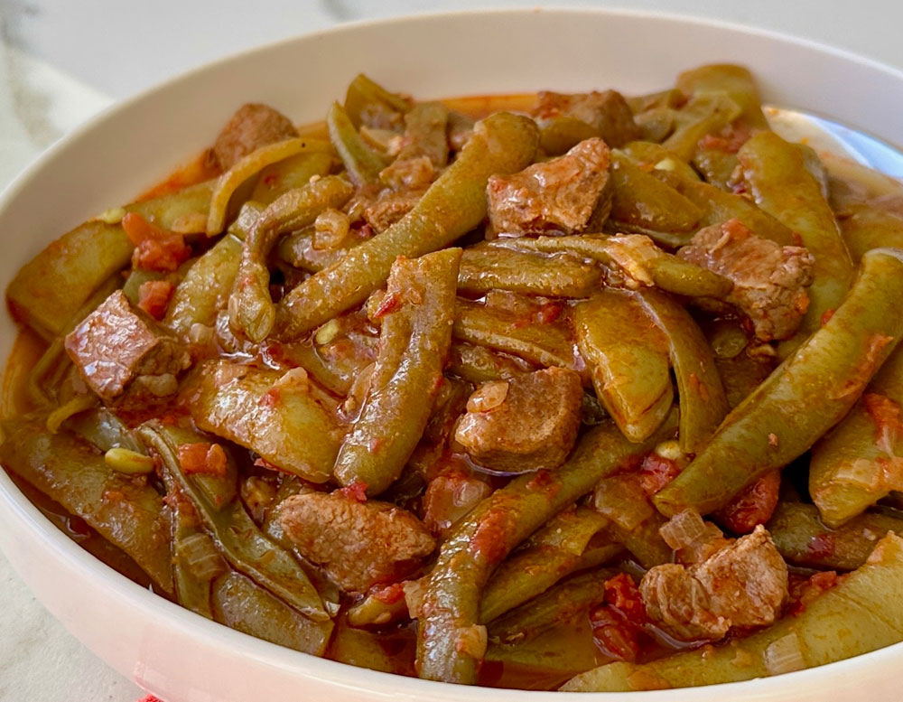 Etli Taze Fasulye + Pilav + Cacık